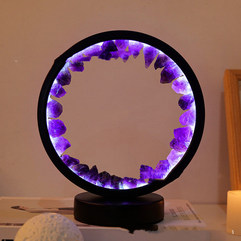 Crystal Glow Lamp—Choose Your Celestial Stone