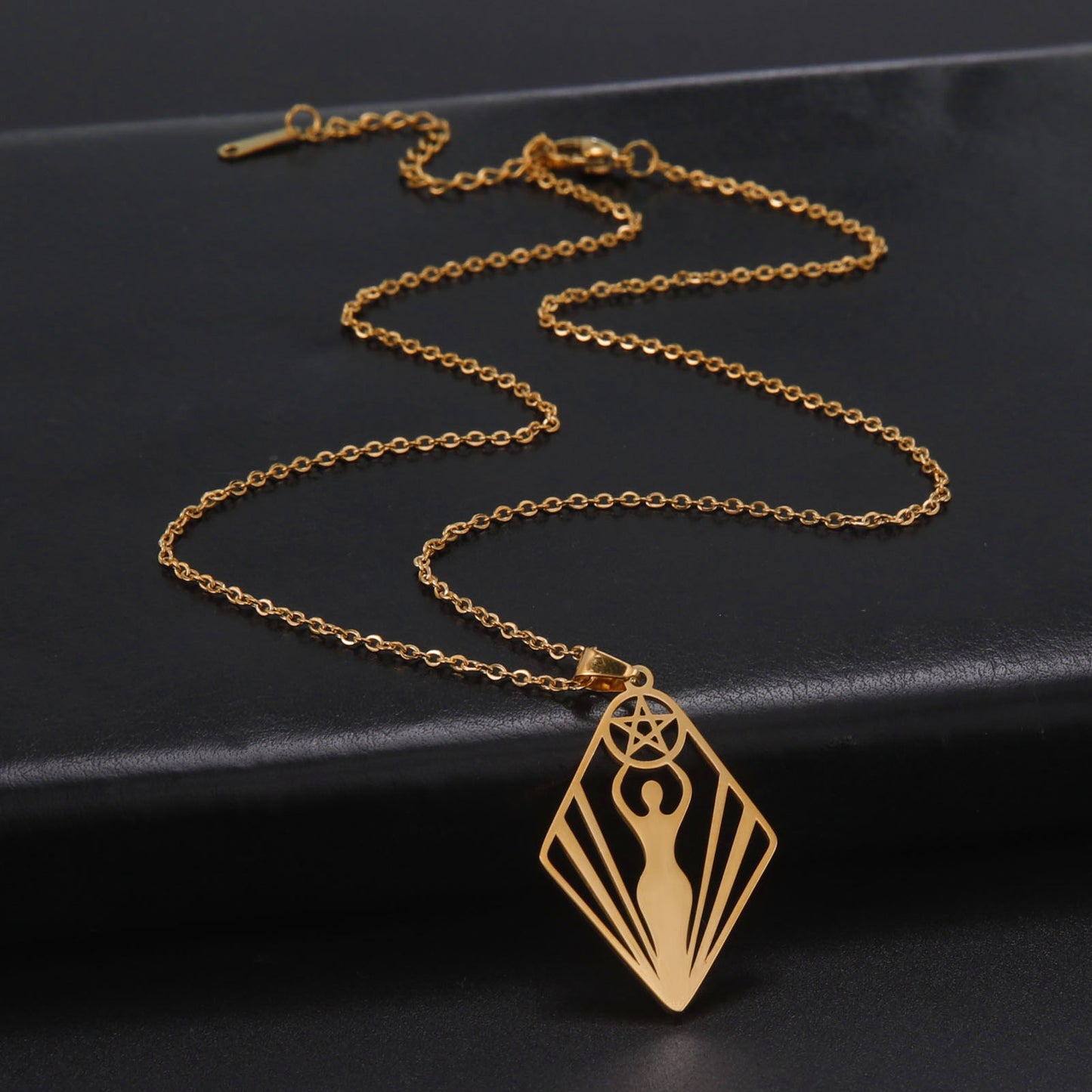Celestial Goddess Amulet Necklace