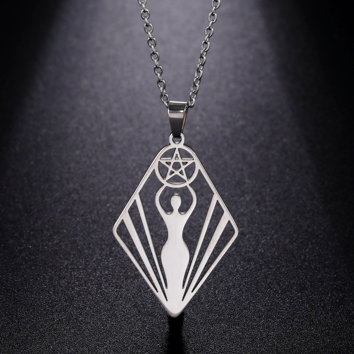 Celestial Goddess Amulet Necklace