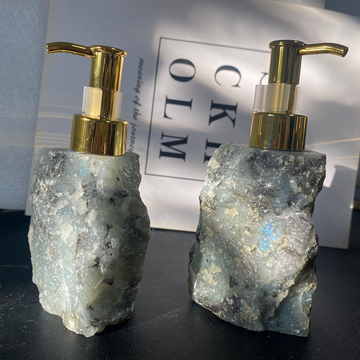 Crystal Soap Dispenser – Sacred Stone Series