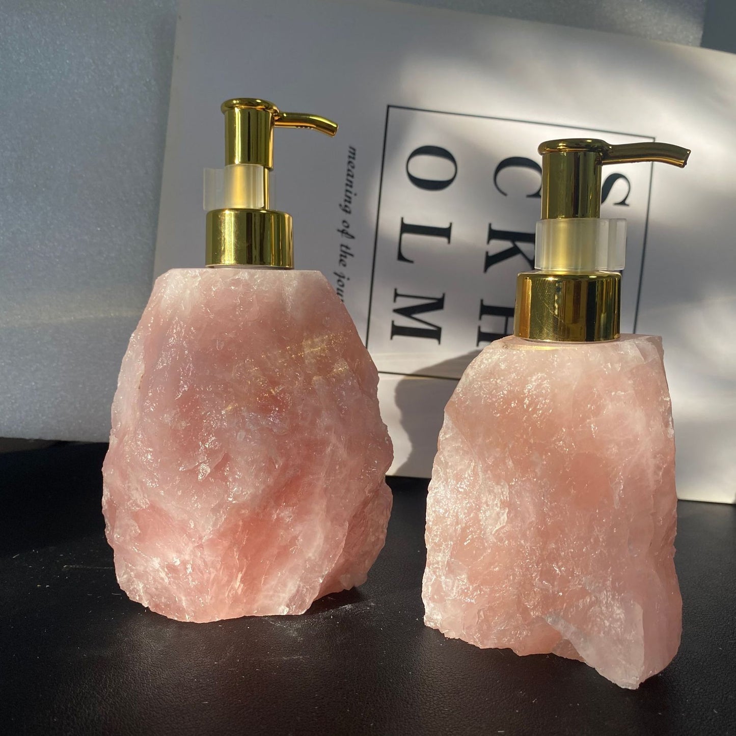 Crystal Soap Dispenser – Sacred Stone Series