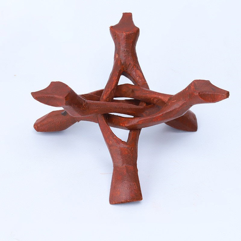 Wooden Sage & Incense Holder
