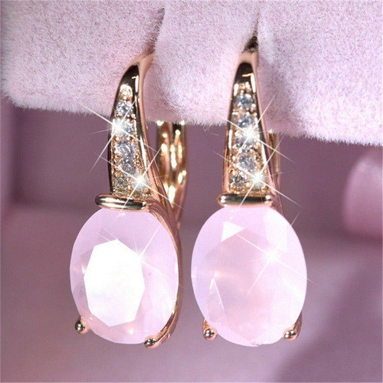 Lunar Glow Moonstone Earrings