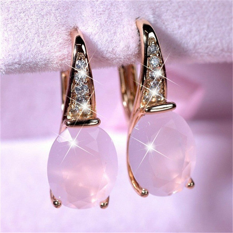 Lunar Glow Moonstone Earrings