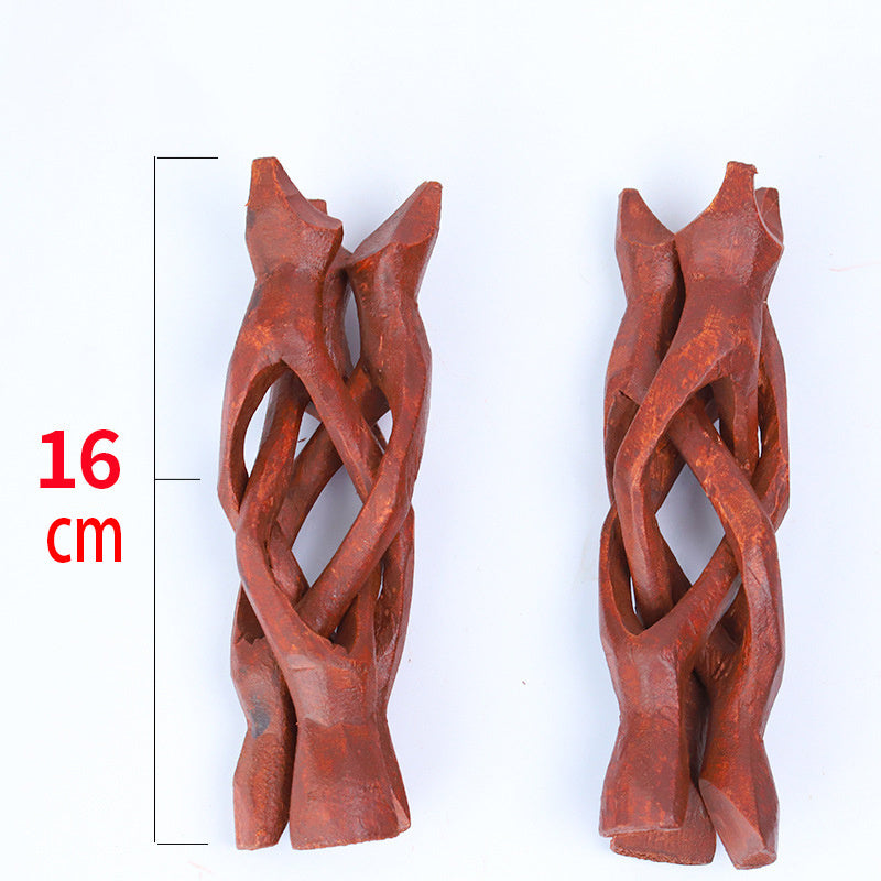 Wooden Sage & Incense Holder