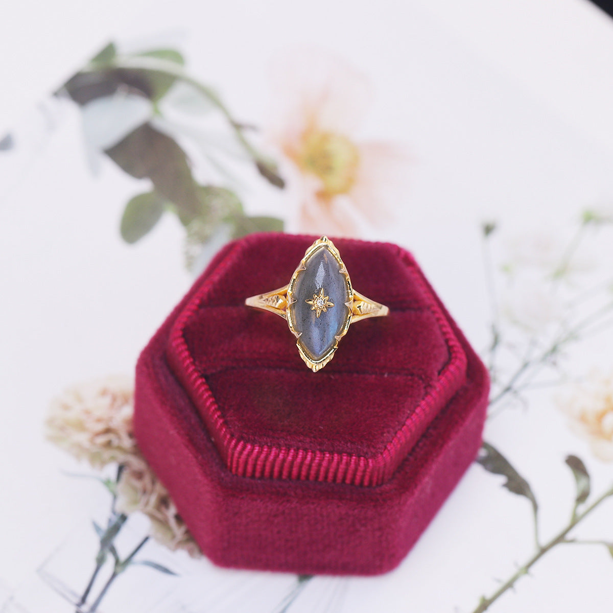 Divine Illumination Labradorite Ring