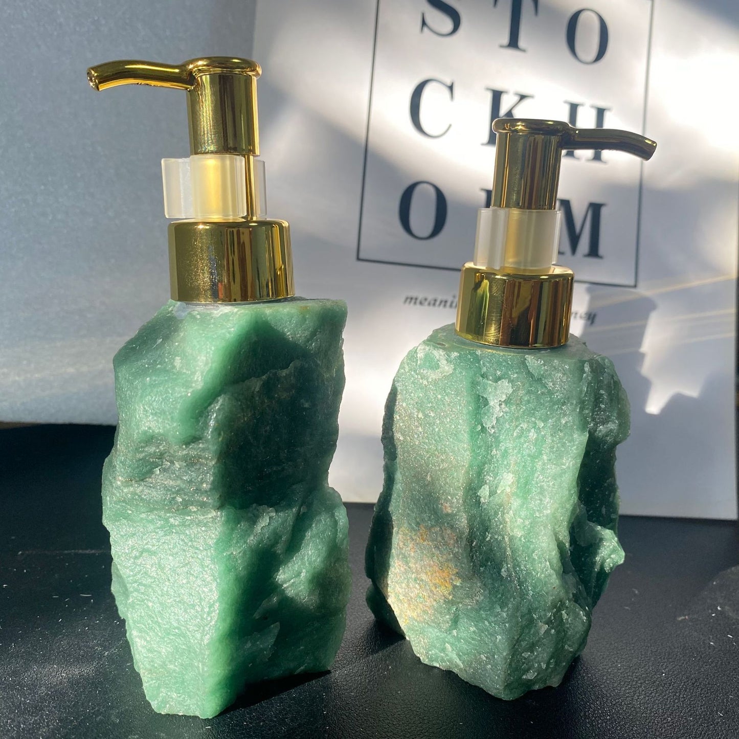 Crystal Soap Dispenser – Sacred Stone Series