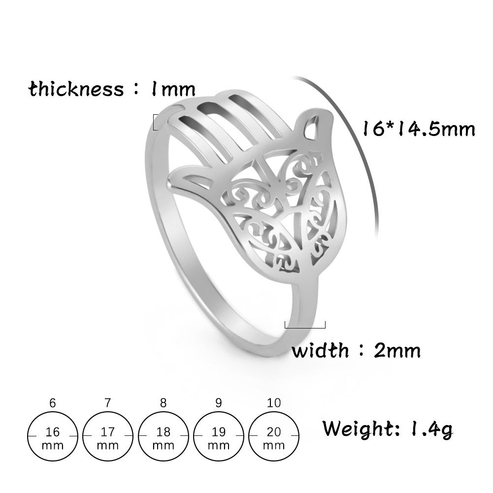 Hamsa Protection Ring