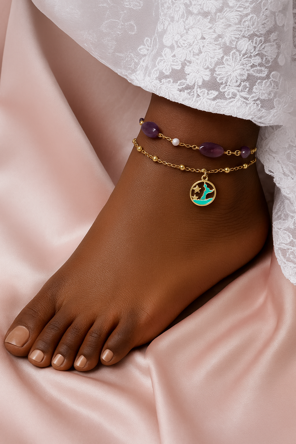 Sacred Steps Anklet