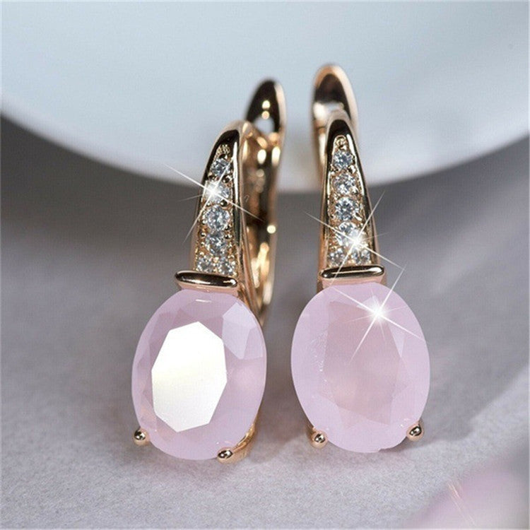 Lunar Glow Moonstone Earrings