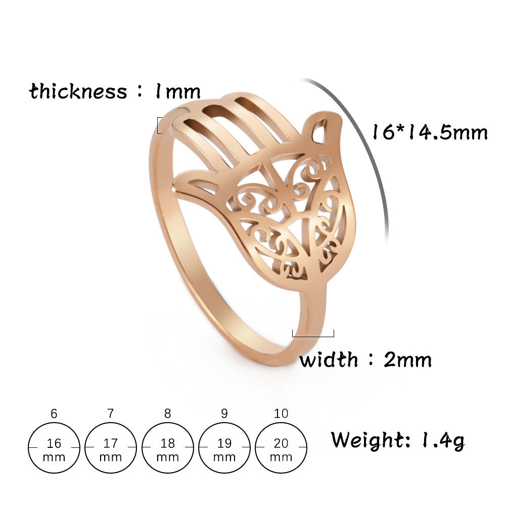 Hamsa Protection Ring