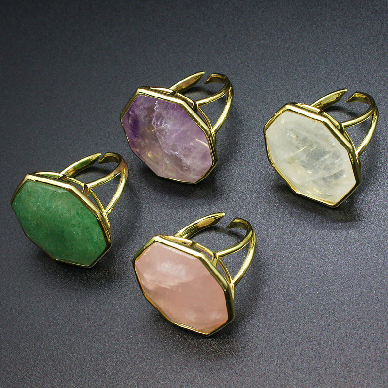 Divine Facets Statement Ring