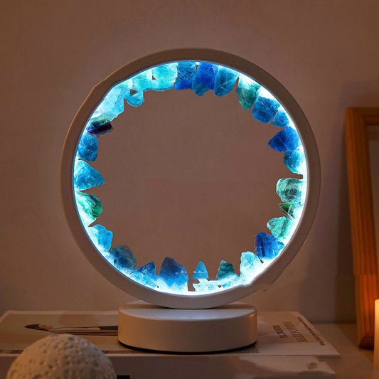 Crystal Glow Lamp—Choose Your Celestial Stone