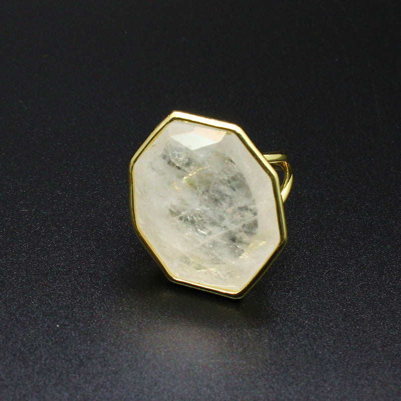 Divine Facets Statement Ring