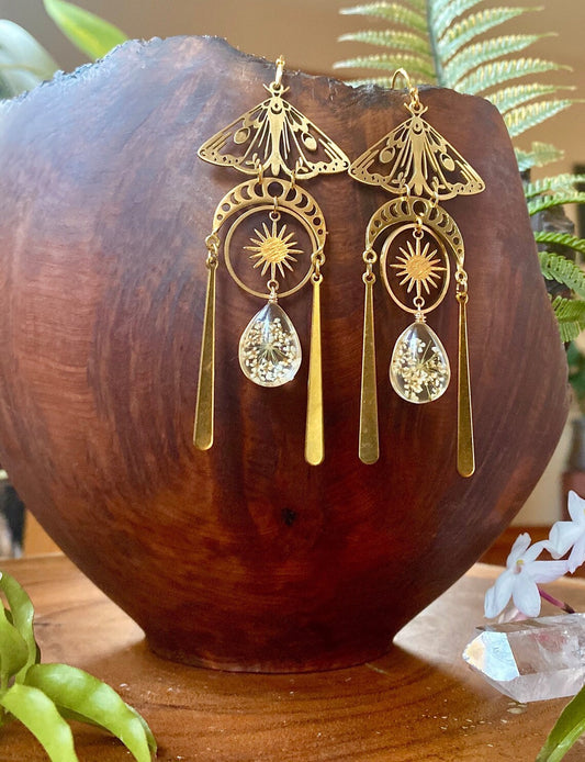 Celestial Bloom Boho Earrings