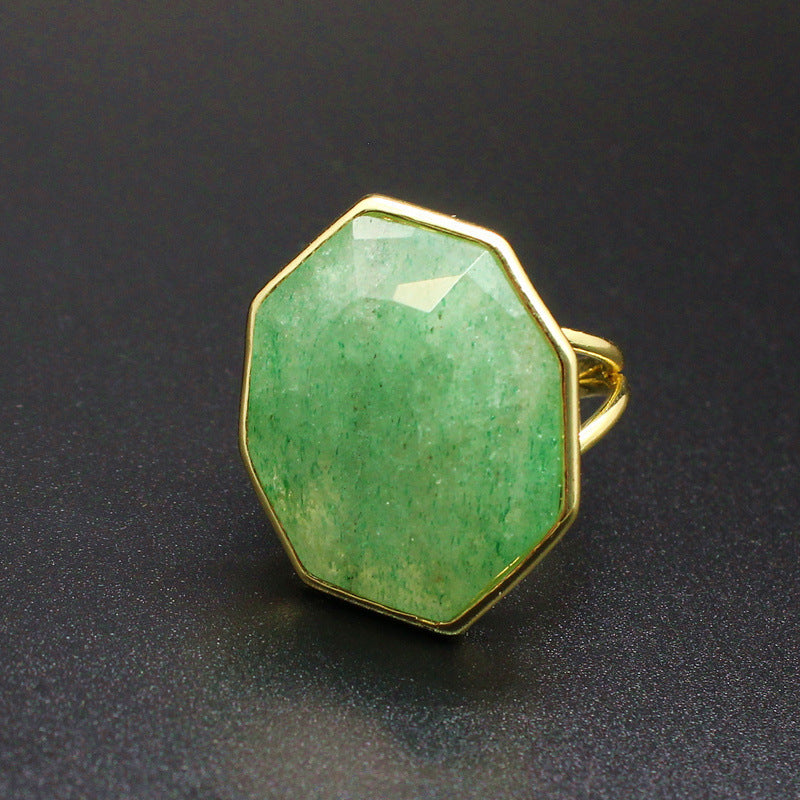 Divine Facets Statement Ring