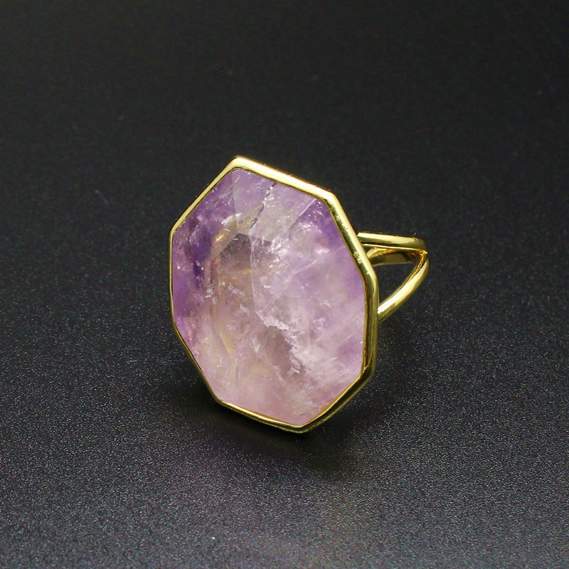 Divine Facets Statement Ring