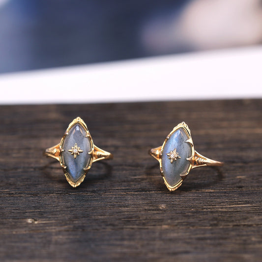 Divine Illumination Labradorite Ring