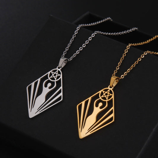 Celestial Goddess Amulet Necklace
